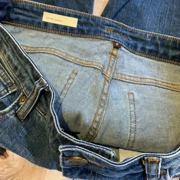 Kut from the Kloth Sophie Bermuda denim shorts - Picture 3 of 5